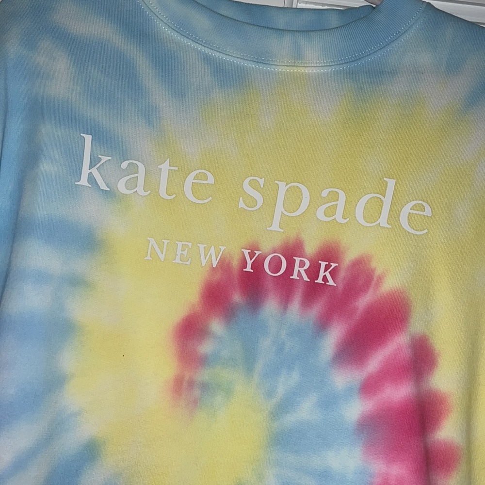 Like New! Kate Spade Tie-dye crewneck - Picture 2 of 5